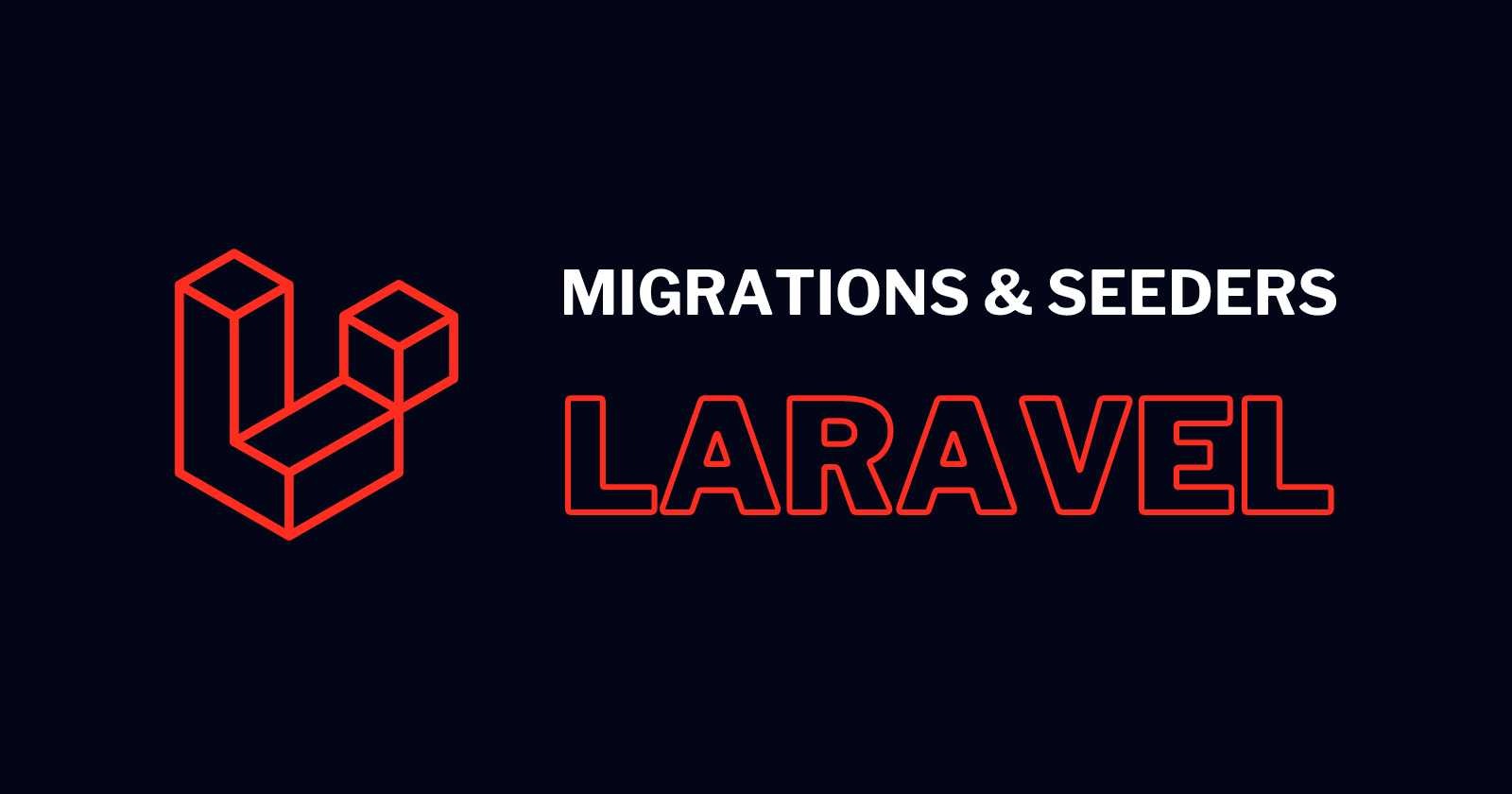 Migrações e Seeders