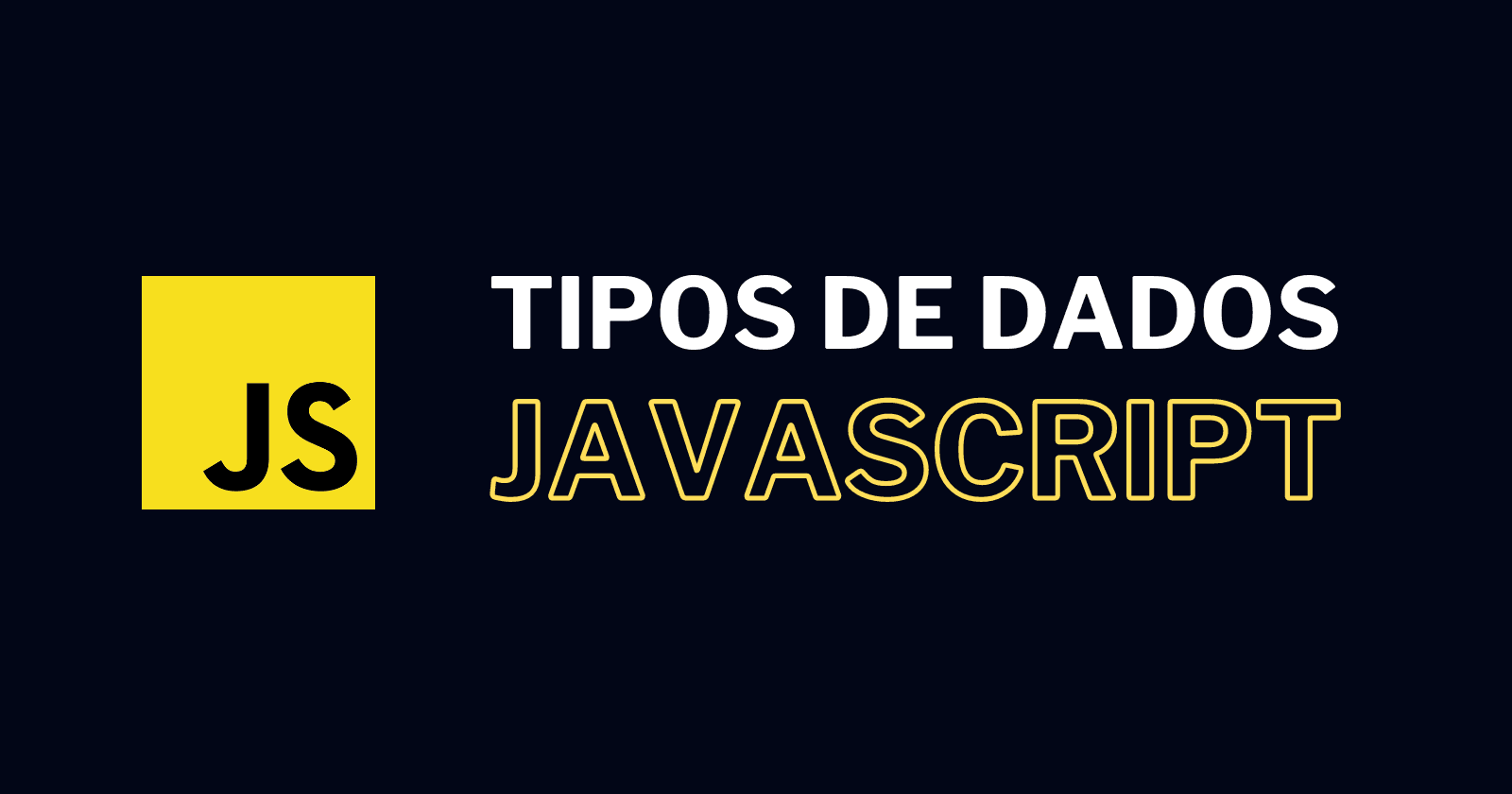 Tipos de dados